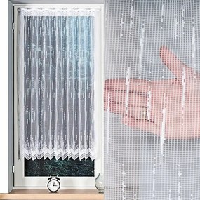 Jacquard függöny 000146 300x120cm irigy mintás (kész) szegéllyel