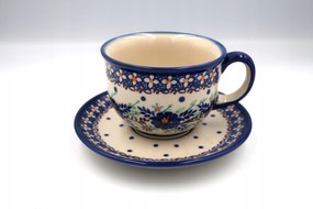 Csészealjjal 200 ml Kerámia Boleszláv ajándék