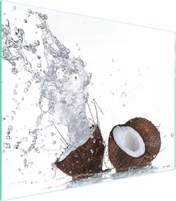 Üveg Vágódeszka 52x40 Kókusz Edzett Üveg