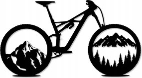 Kép Áttört Fali Dekoráció XXL Fali Panel Képek Nappali Kerékpár