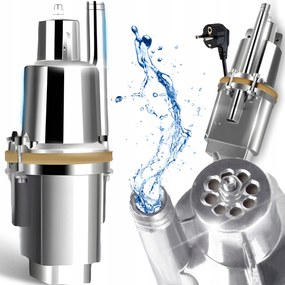 Tiszta És Piszkos Víz Szivattyú Felső Szívó Merülő Búvár 50M Erős 1500W