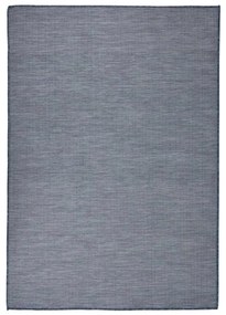 kék lapos szövésű kültéri szőnyeg 160 x 230 cm