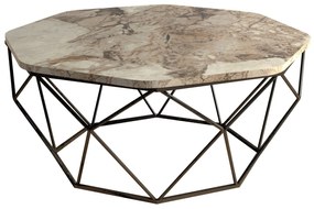 Dohányzóasztal Diamond - White Marble