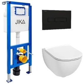 Fali WC szett Jika Mio-N elĆtĂ©tfalas szerelĂ©shez KMPLMODUL
