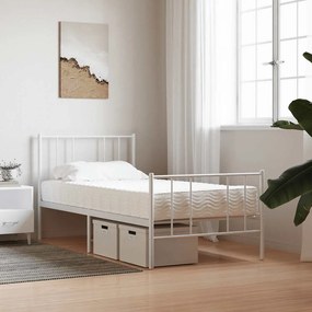 fehér H2/H3 keménységű habmatrac 90 x 220 cm