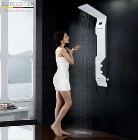 Zuhanypanel ELITE EDITION DELUX BSP1412 LED-világítással és masszázsfúvókákkal, többféle színben