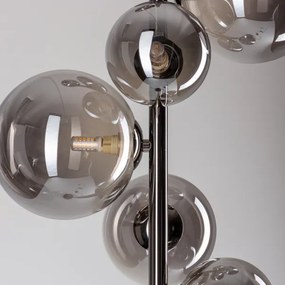 BRILAGI - LED állólámpa MILLA 7xG9/3W/230V fekete króm/füstszínű