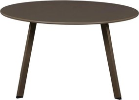 Fém kerek kerti dohányzóasztal ø 70 cm Fer – WOOOD