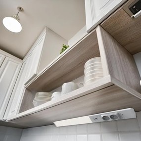 LED Pultmegvilágító konnektorral és USB porttal LED/18W/230V 4000K ezüst