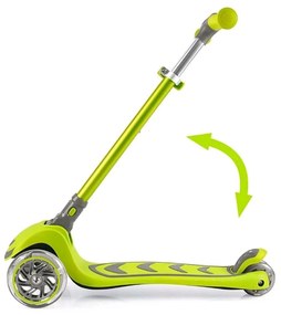 Gyerek roller Milly Mally Scooter Boogie zöld