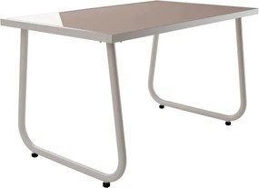 Juskys Genoa kerti fém garnitúra - homokszínű