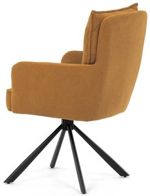 Sárga Kordbársony Étkezőszék. HC-X1128 YEL2