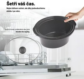 Lauben Slow Cooker 3500SB lassú főzőedény