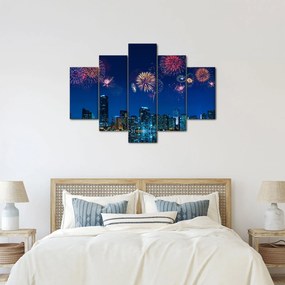 Kép - tűzijáték Miamiban (150x105 cm)