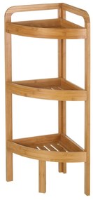 Bamboo háromszintes bambusz sarokállvány - Unimasa