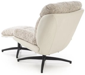 KRONOS fotel puffal bézs