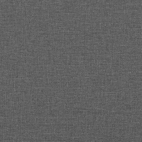 sötétszürke szövet fejtámla párna 200 cm