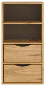 ODDA tömörfa fenyőfa fiókos oldalsó szekrény 40x24x79 cm