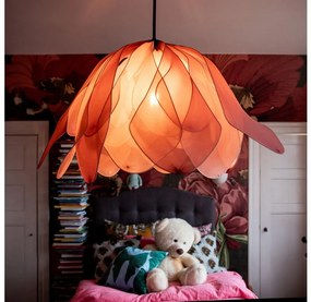 ByRydens 4202270-0500 - Csillár zsinóron LOU LOU 1xE27/5W/230V rózsaszín