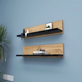 Fali polc Shelf - Fekete