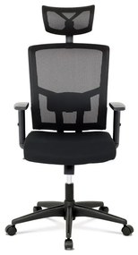 Fekete Hálós Irodai Szék, Hinta Mechanikával. KA-B1013 BK