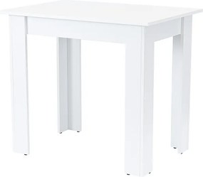 Yorki Standard étkezőasztal 86x60 cm fehér