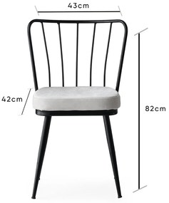 Étkezőszék szett (2 db) Yıldız -940 V2