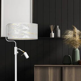 Állólámpa SENSO 1xE27/40W/230V + 1xGU10/7W fehér