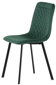 Zöld Bársony Étkezőszék. DCL-973 GRN4