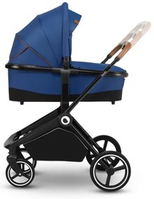 Lionelo - MIKA 2 az 1-ben kombinált babakocsi, tengerészkék