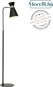 BRILLIANT-64458-86 Goldy fekete színű állólámpa 1XE27 28W IP20