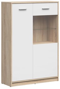 Vitrin Nepo Plus 24 (szonoma tölgy + fehér) . 1100783