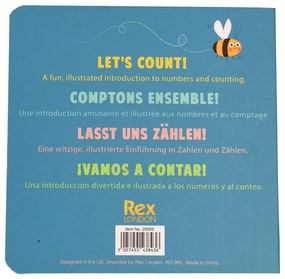 Interaktív játék First Numbers Book Animals – Rex London