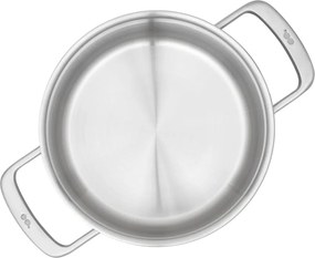 Indukciós tűzhelyhez alkalmas rozsdamentes acél edény fedővel 3 l Lucca 3.0 – FABINI