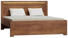 Franciaágy 160 cm Infinity (világos kőris) (ágyráccsal). 794548