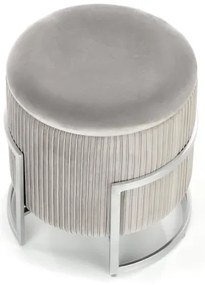 Taburet CRICKET átm. 40 cm szürke