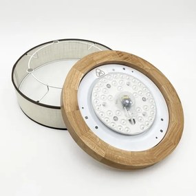 Brilagi - LED mennyezeti lámpa BELLADONNA LED/20W/230V Ø 30 cm krémszínű/tölgy