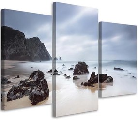 Gario Vászonkép Rocky coast - 3 részes Méret: 60 x 40 cm