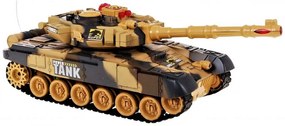 Távirányítós War Tank Terepmintás T-90 Harckocsi Két Tank Egymással Harcolhat