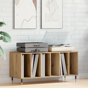 Rekord Szekrény Kézműves Tölgy 100x38x48 cm Mérnöki Fa