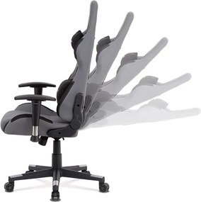 Szürke Gamer Szék, Hinta Mechanikával. KA-F05 GREY