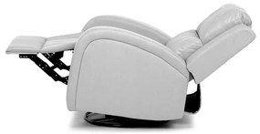 Szürke vintage szövet dönthető fotel. TV-4089 SIL