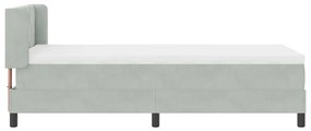 Kontinenságy Matrac Átlagos Szürke 90x200 cm Bársony