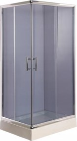 Sarok zuhanykabin tĂ©glalap alakĂș 100x80x200 cm grafit