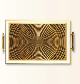Üveg tálca, 38×24 cm – TPB9829