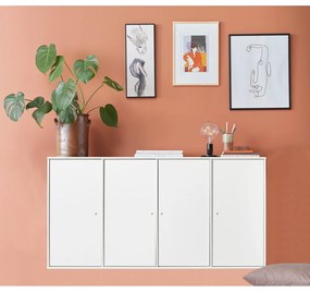 Fehér fali komód Hammel Mistral Kubus, 136 x 69 cm