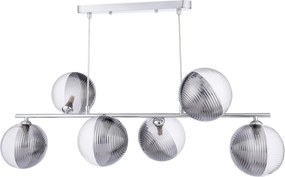 Dar Lighting modern függeszték spiral csiszolt króm darspi6450-19
