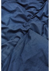 Sötétkék kétszemélyes pamut ágynemű, 200 x 220 cm - Bonami Selection