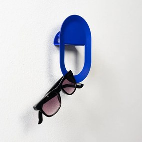 Kék fali acél akasztó Coucou – Spinder Design