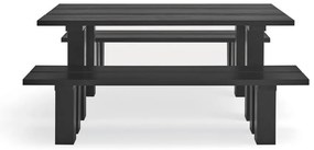 Étkezőasztal borovi fenyő asztallappal 100x180 cm Banda – Teulat